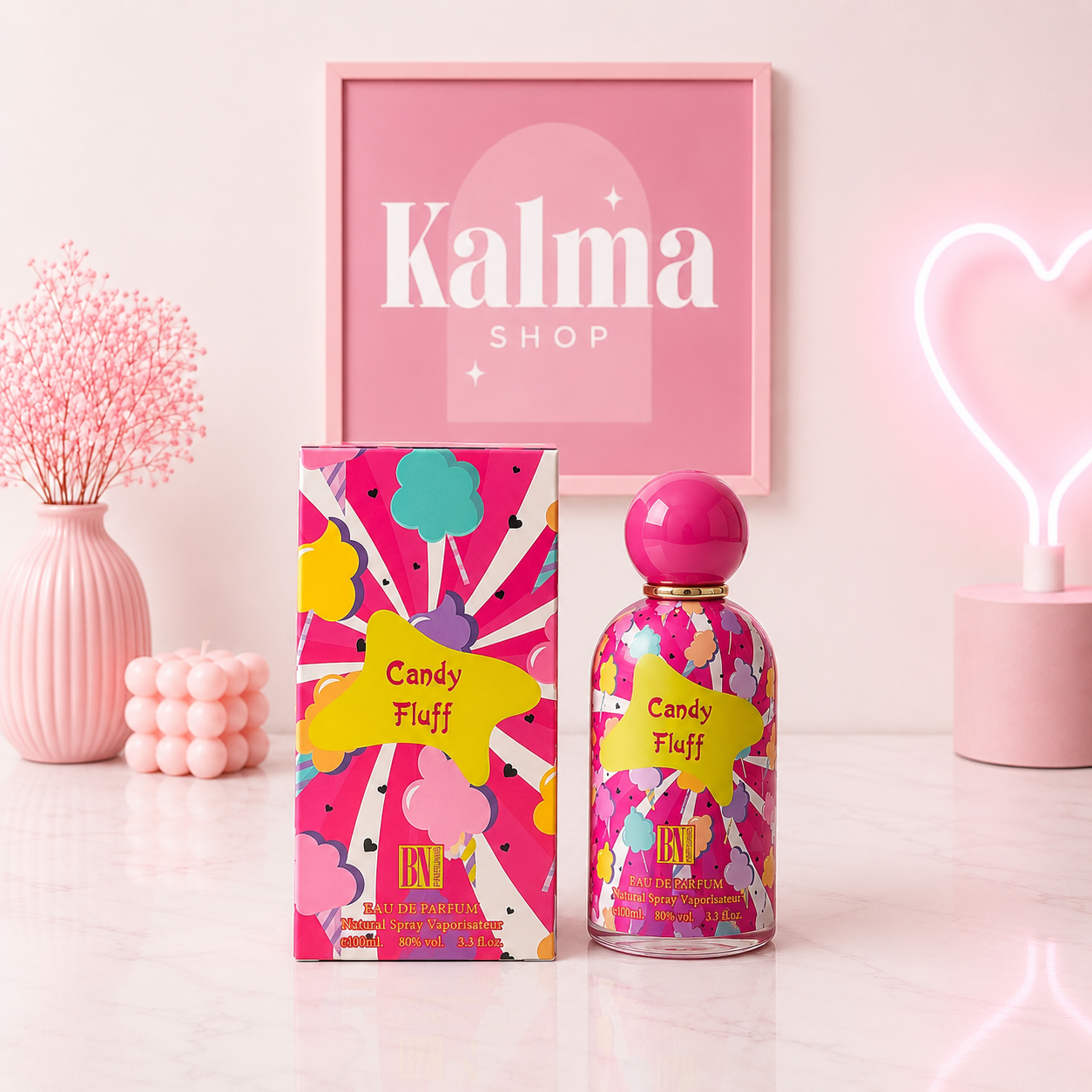 Perfume candy fluff