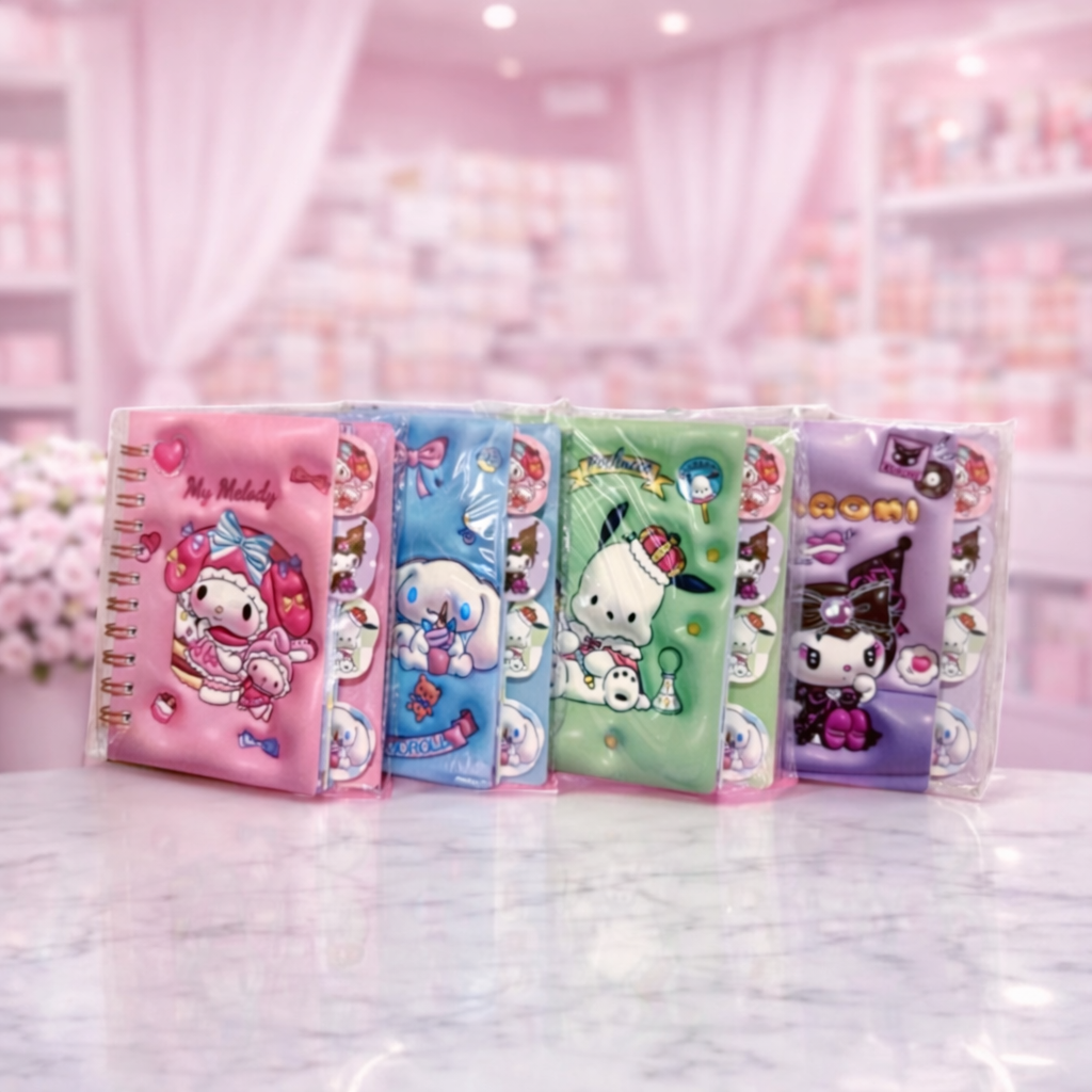 Mini libreta sanrio con separadores