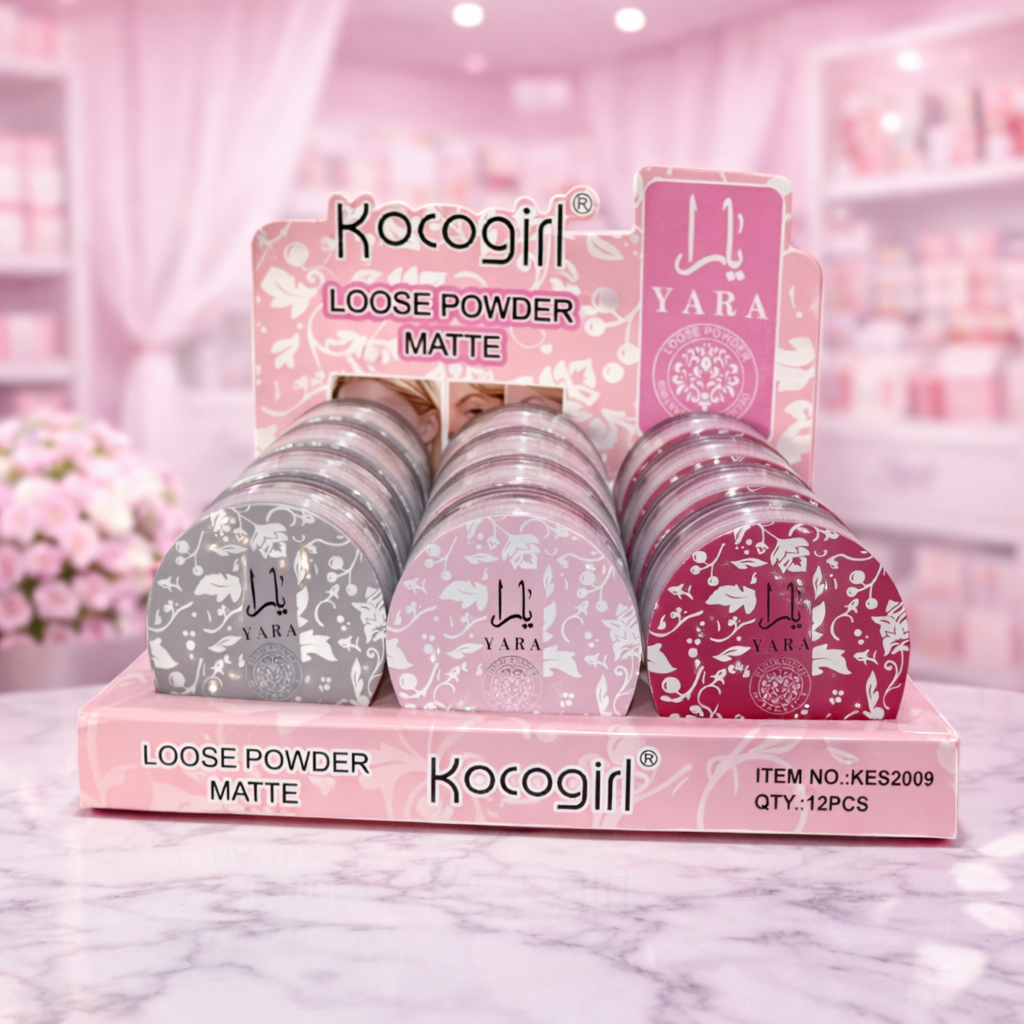 Polvos sueltos yara ( para fijar maquillaje )