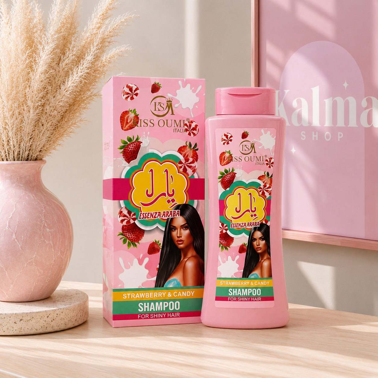Shampoo arabe fresa nata