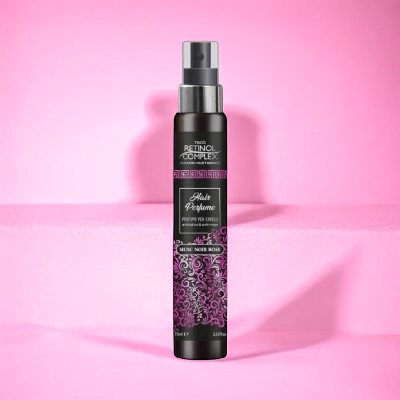 Perfume Musc noir para el pelo, ilumina hidrata, es antiencrespamiento