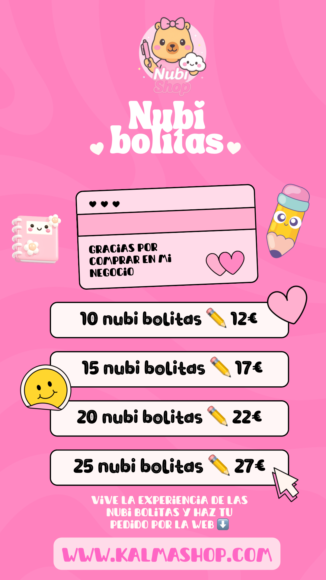 Dinámica Nubi Bolitas