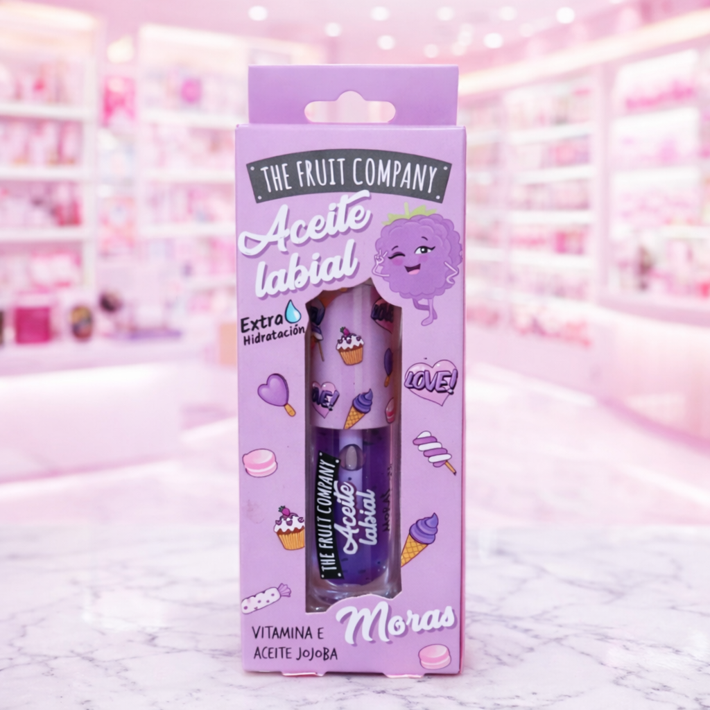 Aceite labial super hidratante de moras
