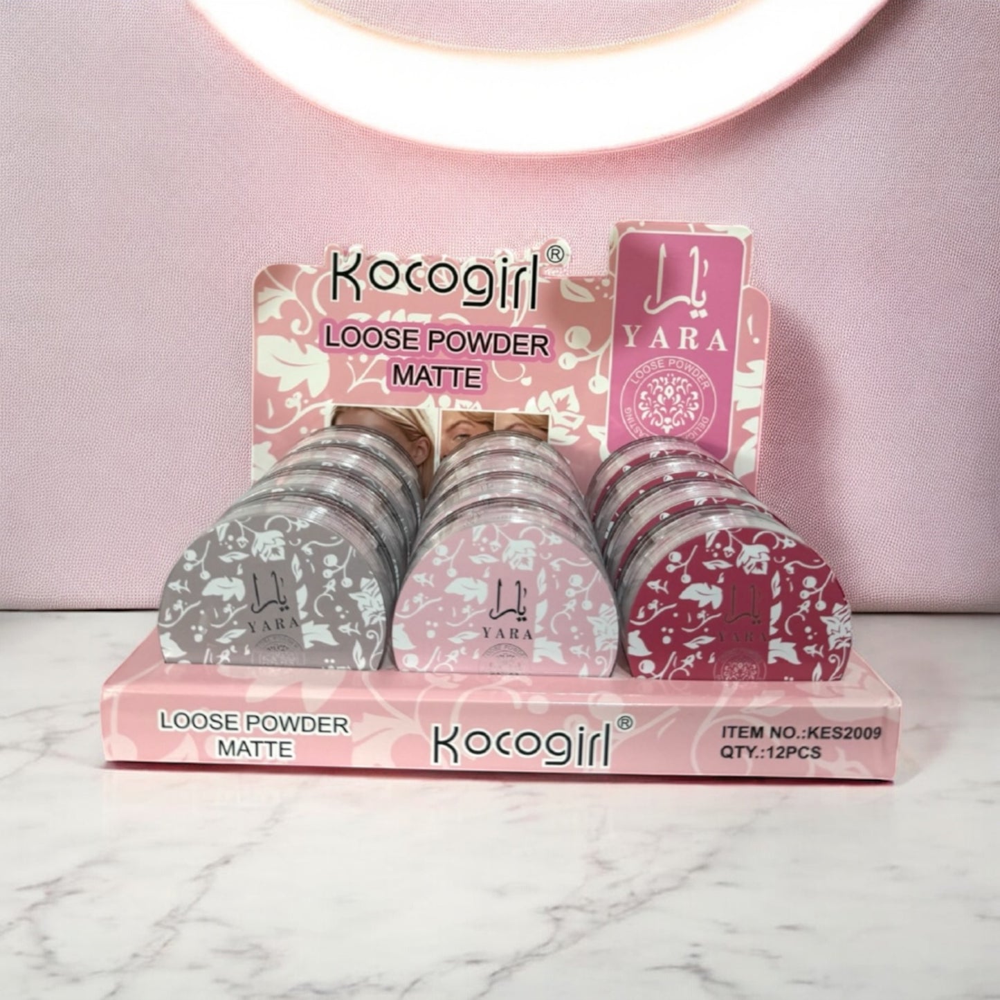 Polvos sueltos yara ( para fijar maquillaje )