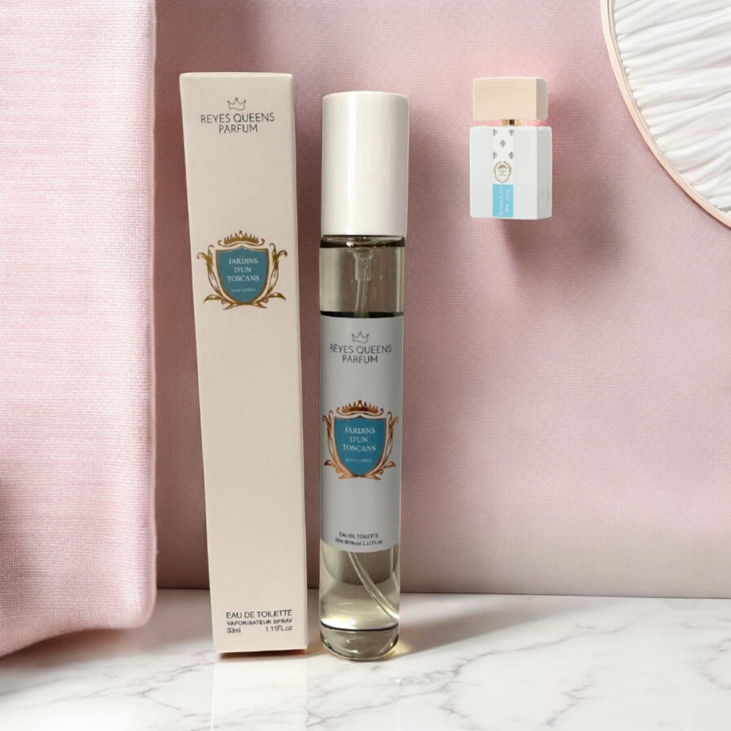 Mini perfume bianco latte