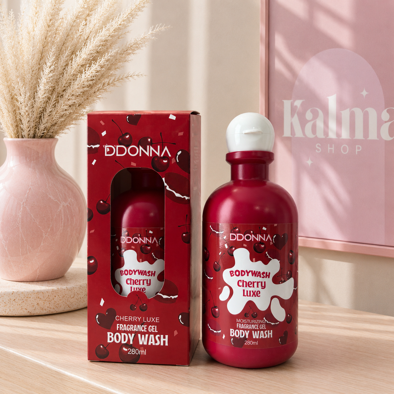 Gel de ducha donna cereza