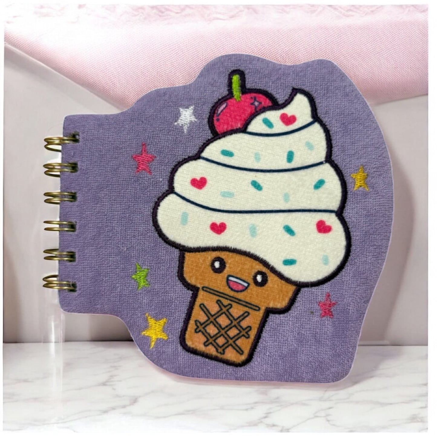 Libreta kawaii helado