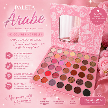 Paleta arabe rosa