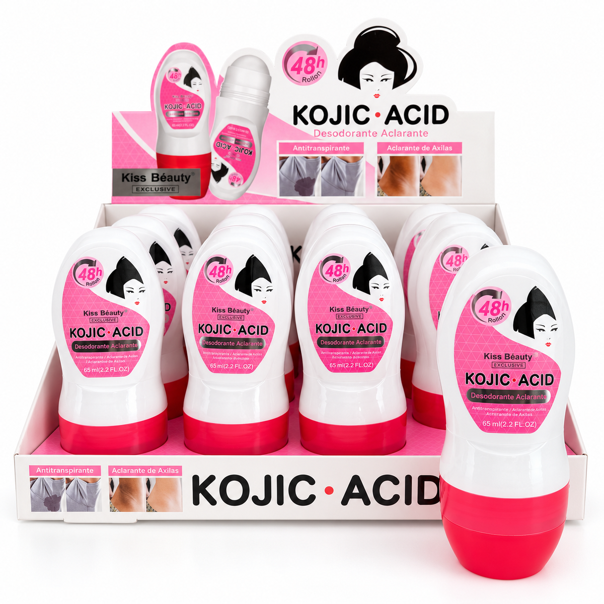 Desodorante blanqueador koreano kojic