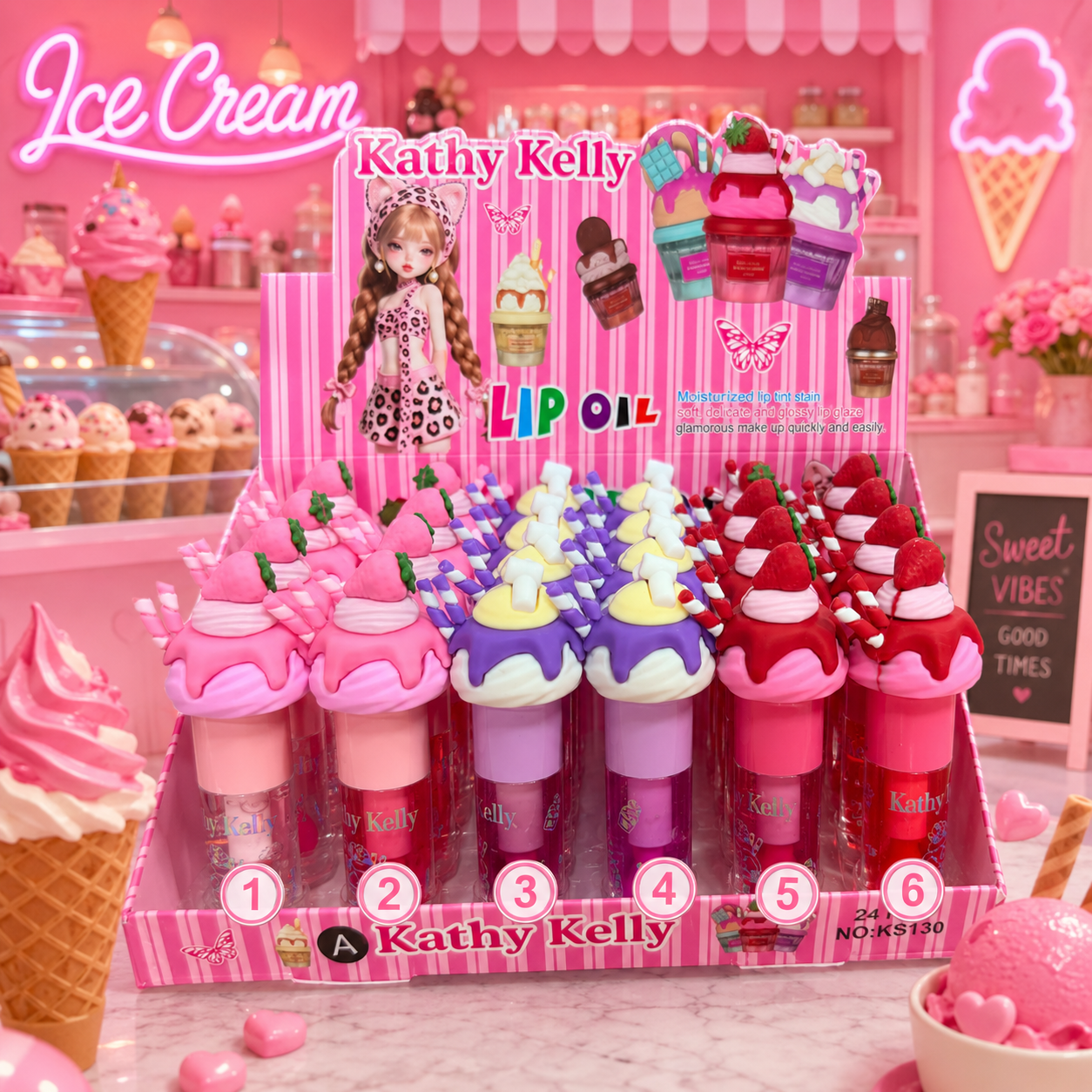 Lip oil helados virales