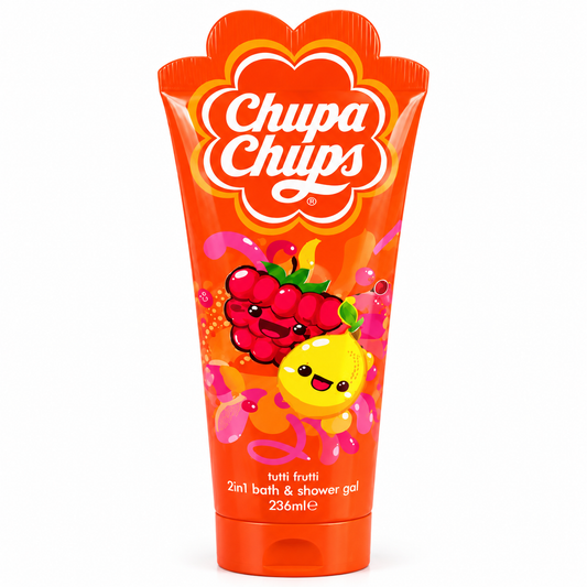 2 en 1 shampo + gel de ducha tuti fruti chupa chups