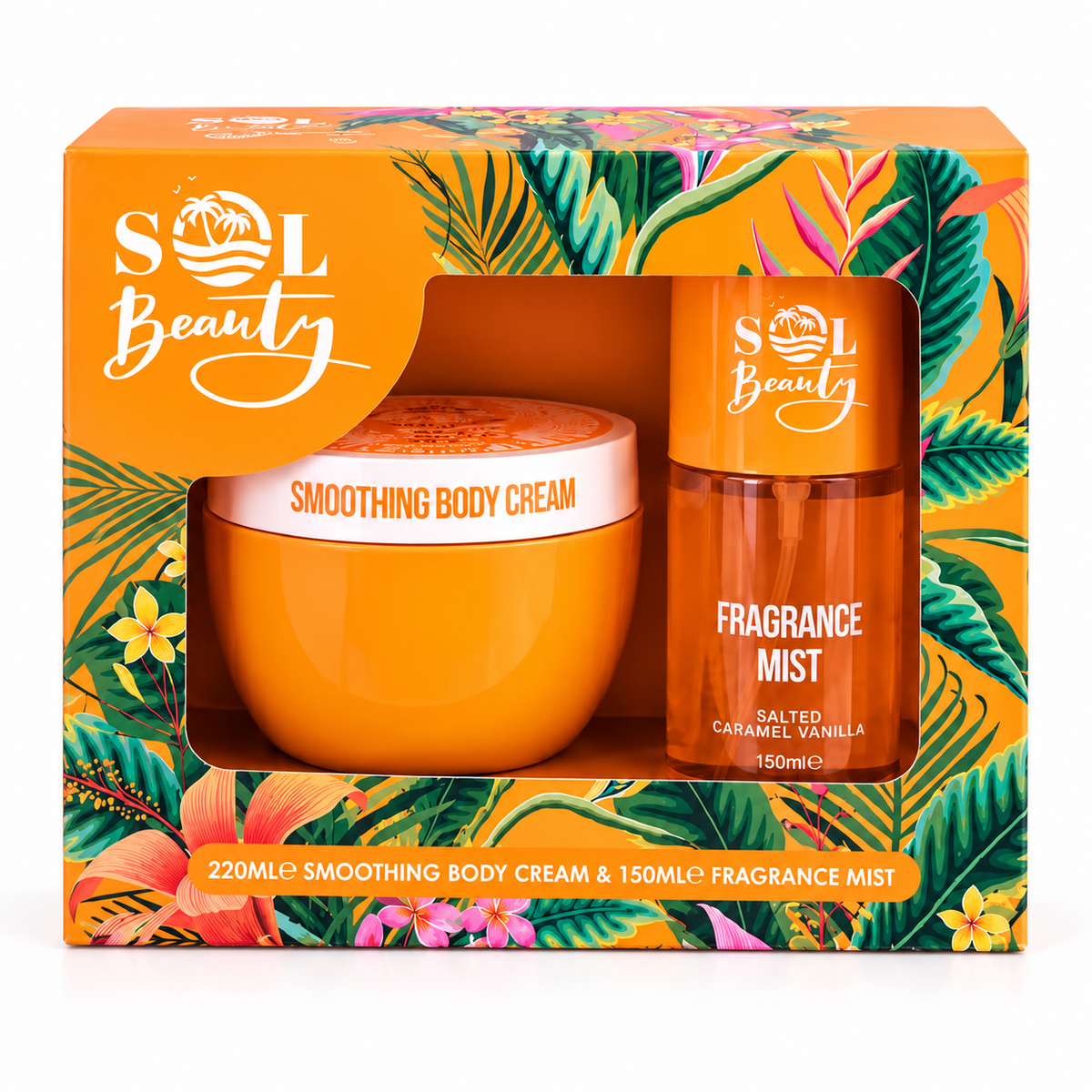 Pack crema corporal + bruma caramelo y vainilla