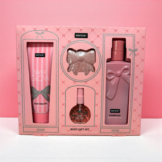 Pack peeling corporal, bomba de baño, spray corporal, gel de ducha