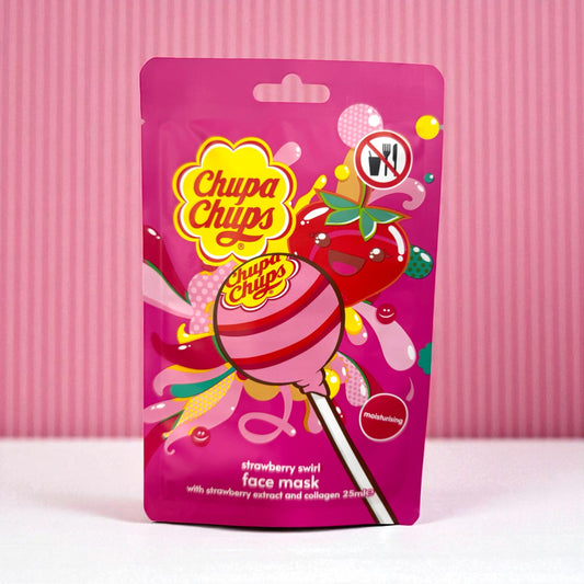 Mascarilla facial Chupa Chups de fresa