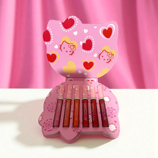 Pack 6 labiales hello kitty