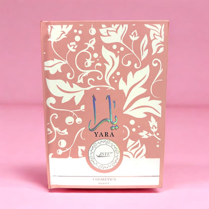 Paleta de yara ( sombras, colorete, iluminador, polvos compactos )