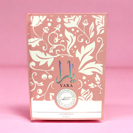 Paleta de yara ( sombras, colorete, iluminador, polvos compactos )