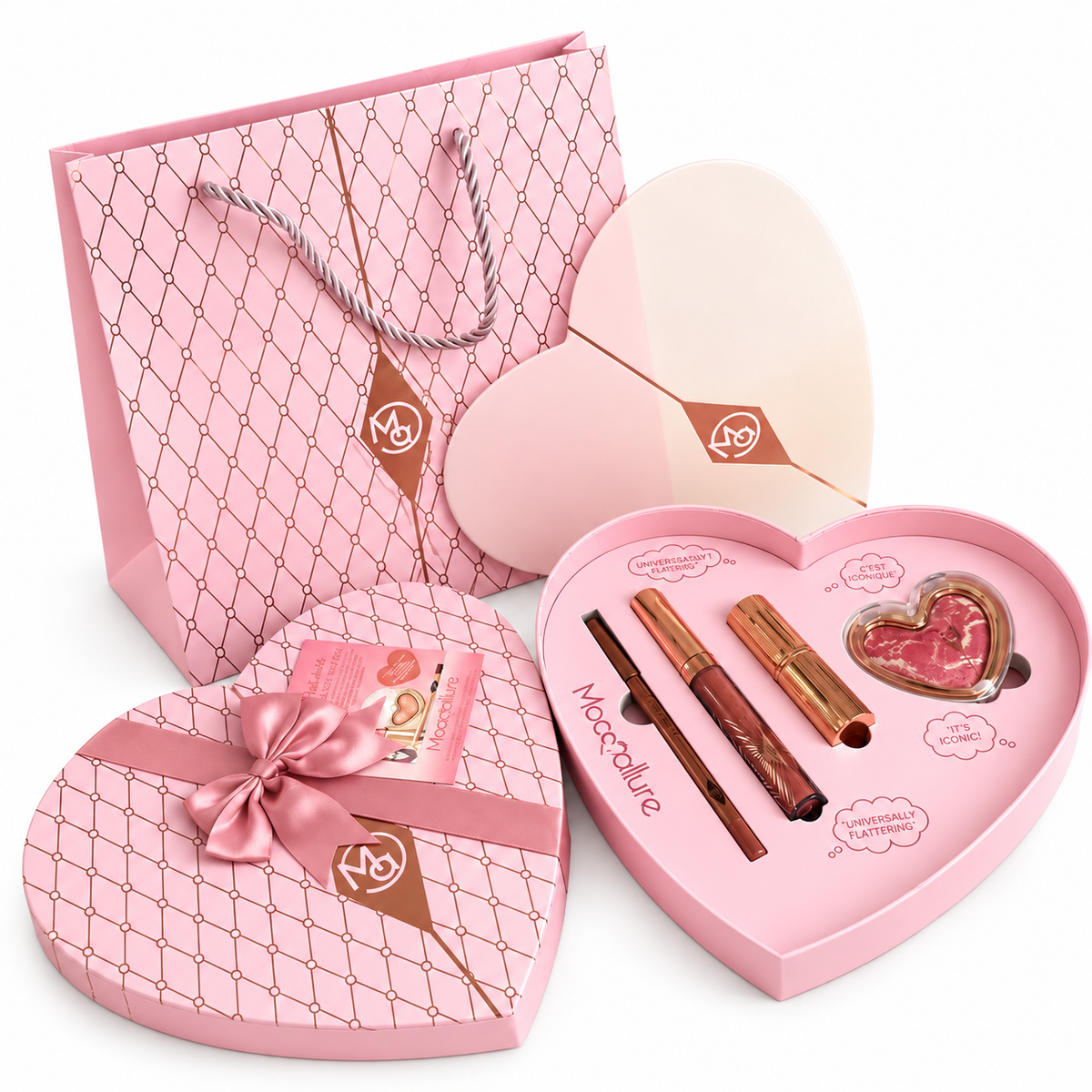 Pack beauty ( labiales, perfilador y colorete )