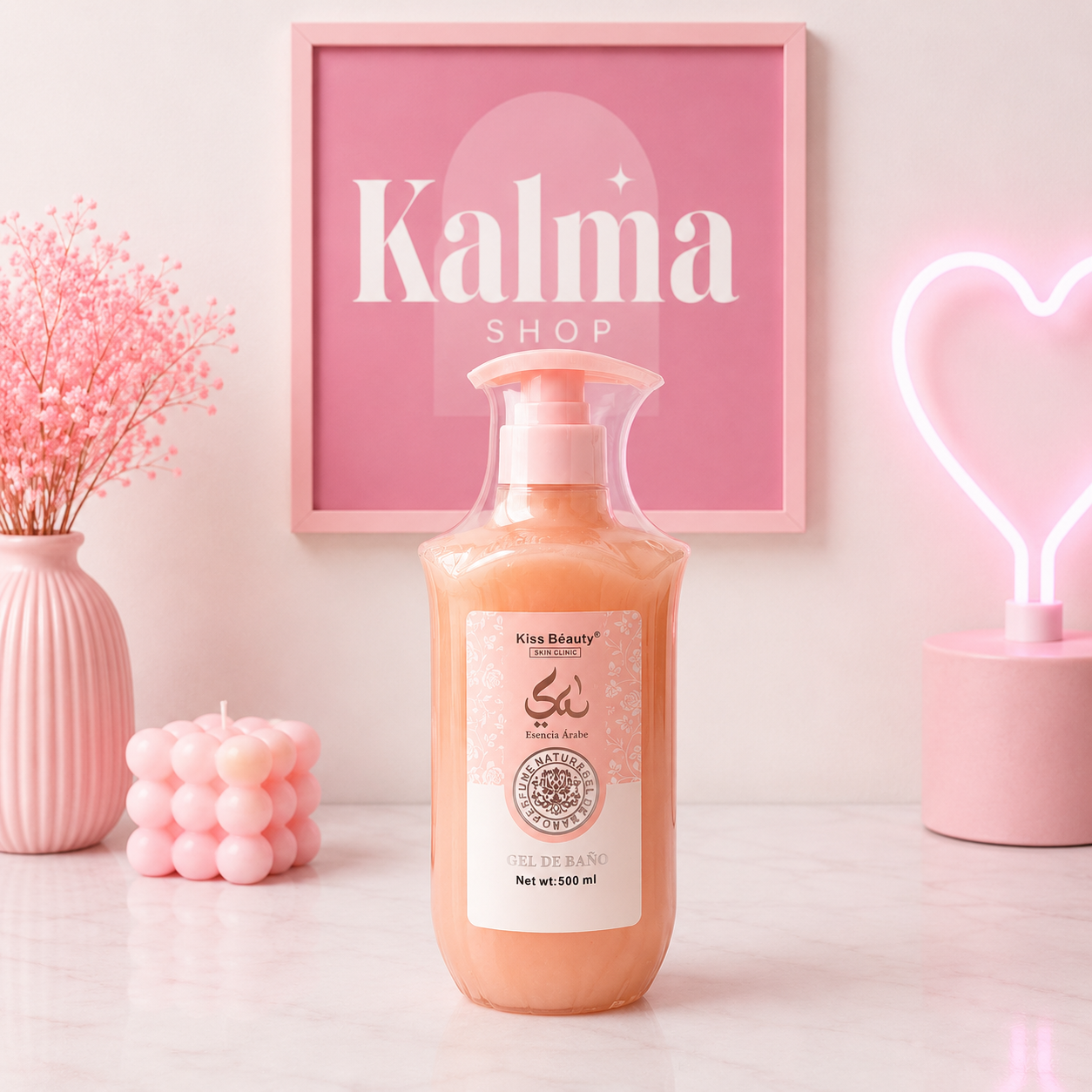 Gel de ducha arabe rosa