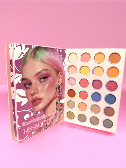 Paleta de yara ( sombras, colorete, iluminador, polvos compactos )