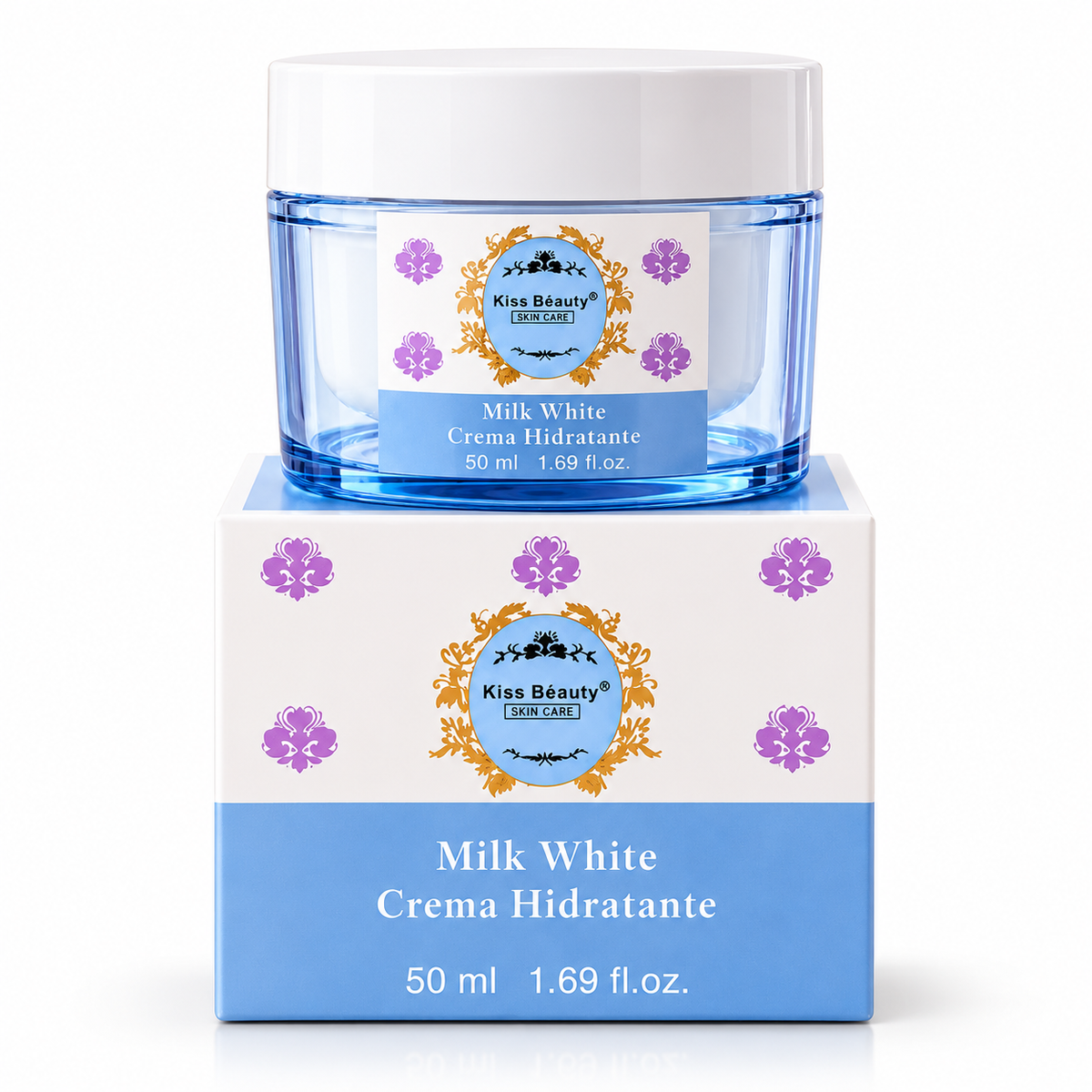 Crema facial hidratante bianco latte