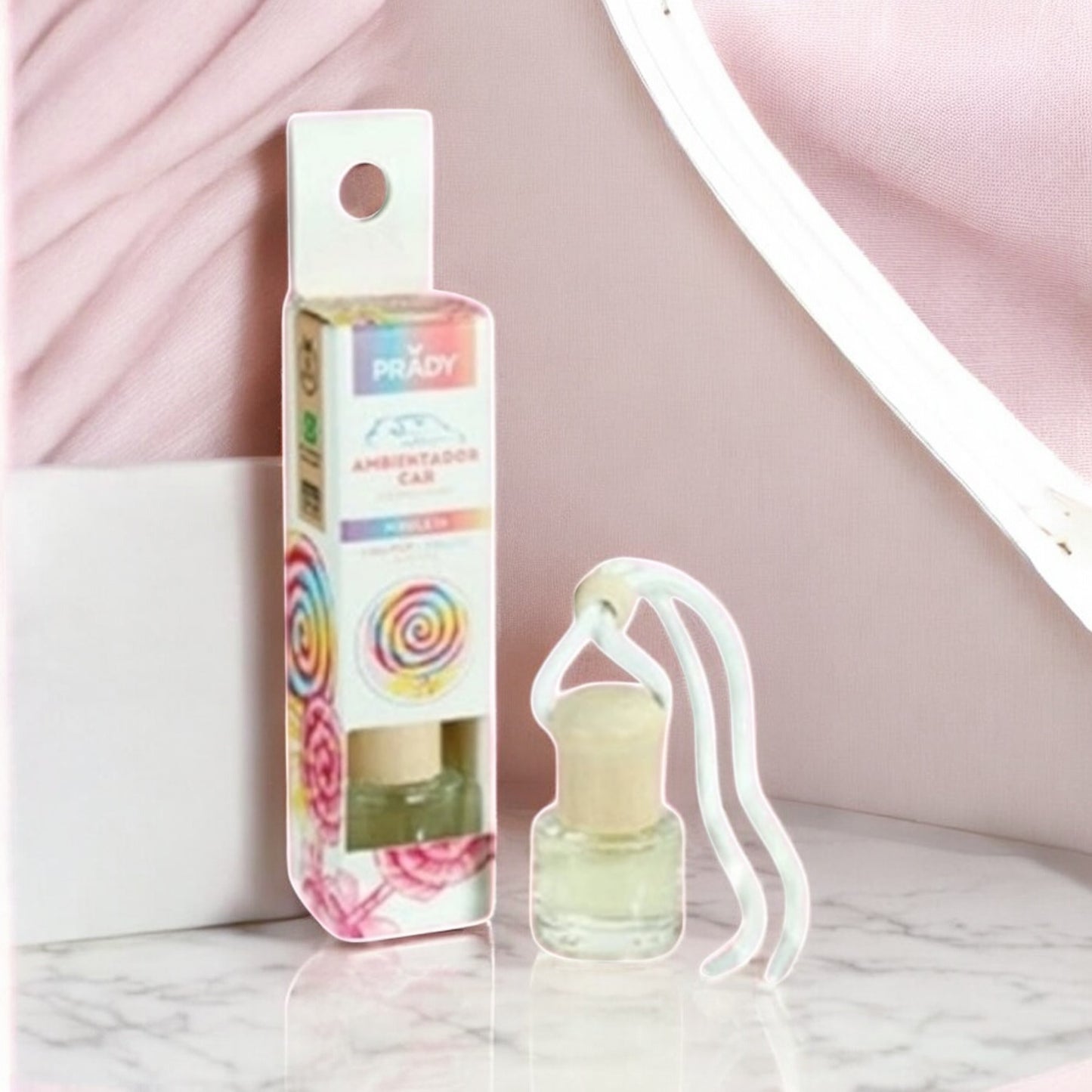 Ambientador coche piruleta