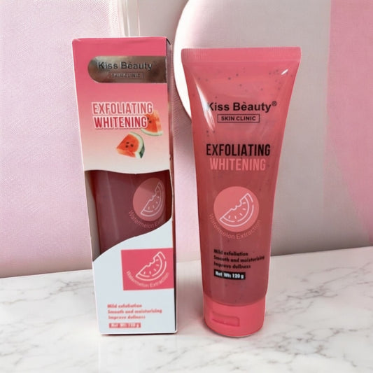 Exfoliante de sandía para cara y cuerpo limpia en profundidad dejándote una piel limpia de poros, piel muertas, puntos negros..