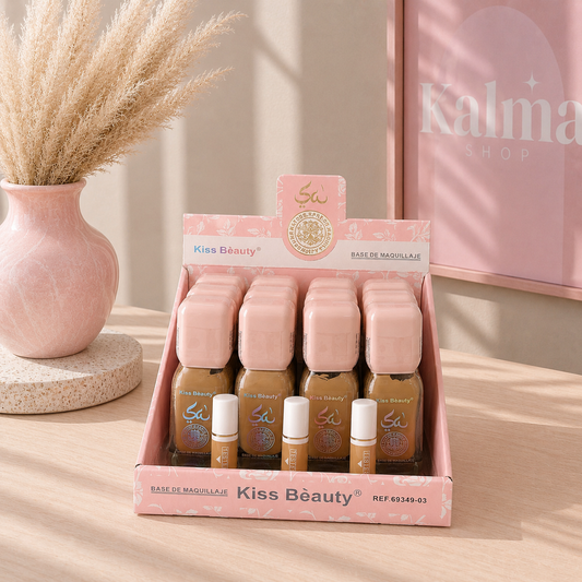 Base arabe rosa 3 tonos diferentes