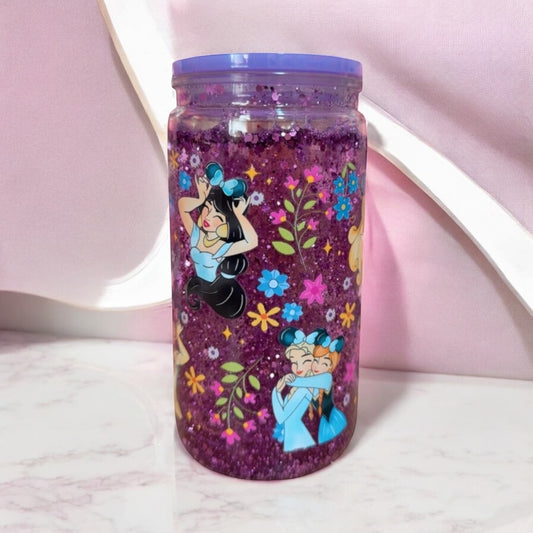 Vaso personalizado de las princesas Disney