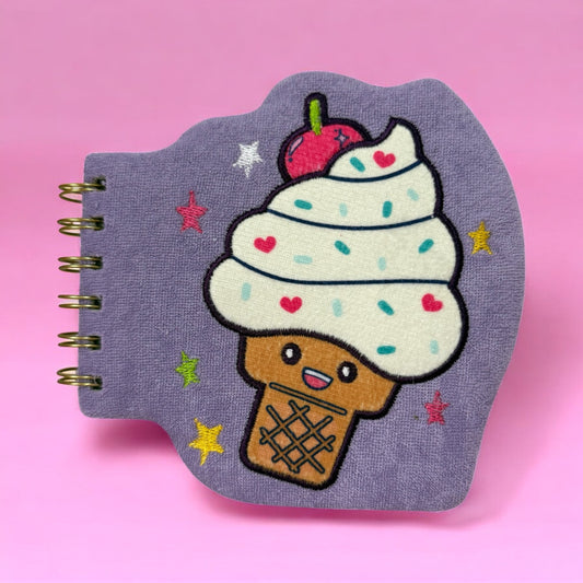 Libreta kawaii helado