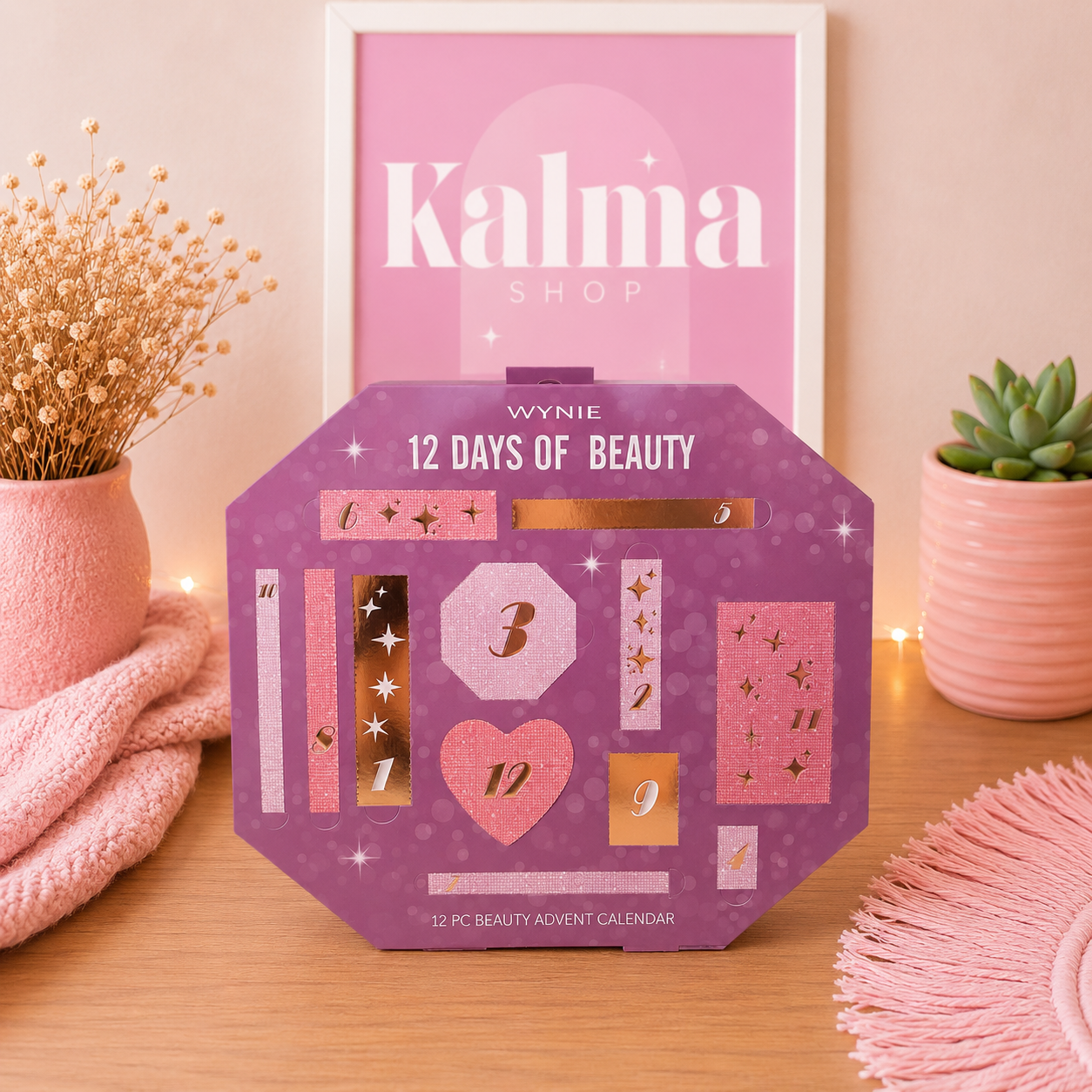 Calendario adviento beauty 12 dias