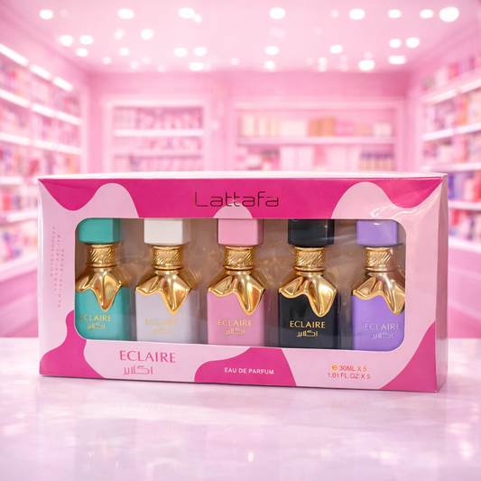 Pack 5 perfumes eclaire 30ml