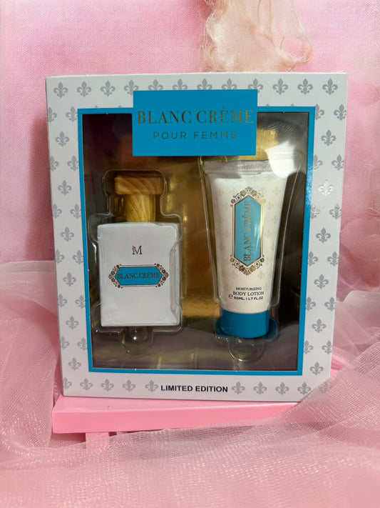Pack perfume bianco latte + crema corporal