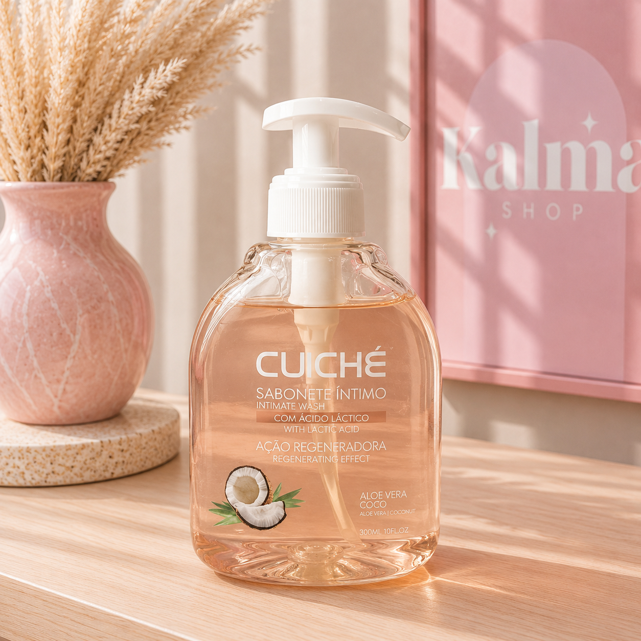 Gel intimo de coco ( contiene aloe vera )