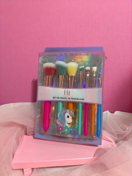 Pack brochas unicornio