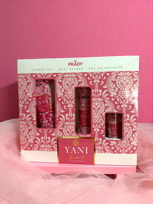 Pack yani Sweet ( gel de baño, bruma y colonia)