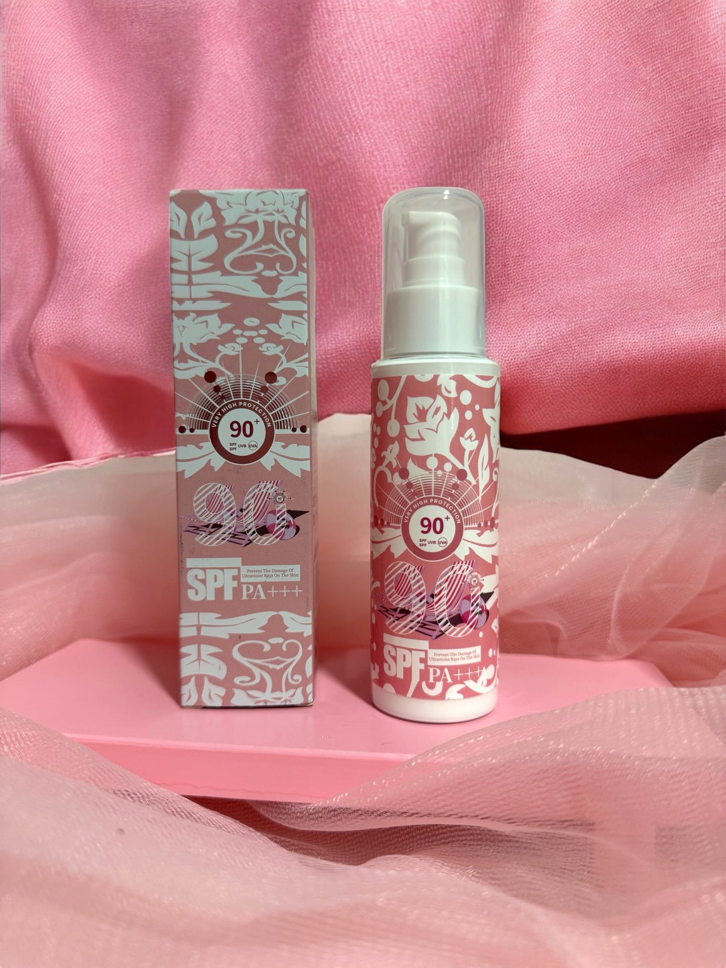 Protector facial solar de yara de 90