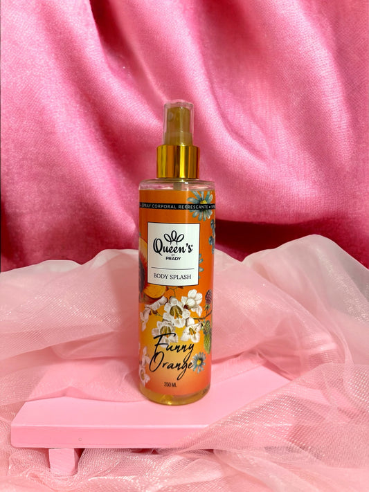 Body splash funny orange