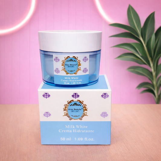 Crema facial hidratante bianco latte