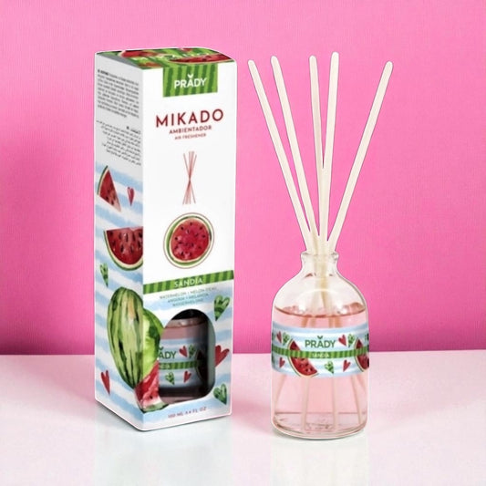 Ambientador mikado de sandia