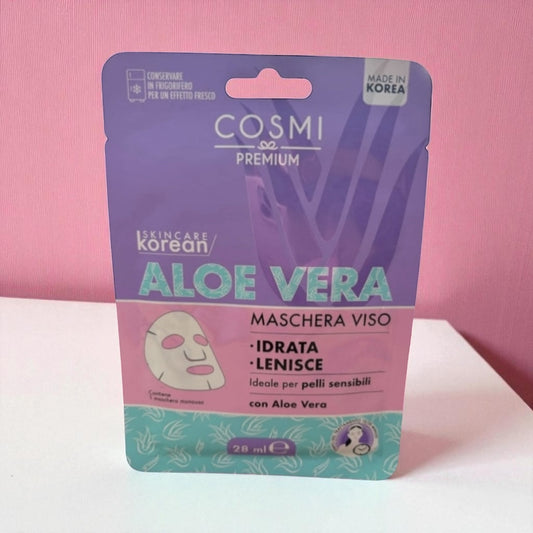 Mascarilla cosmetica coreana aloe vera