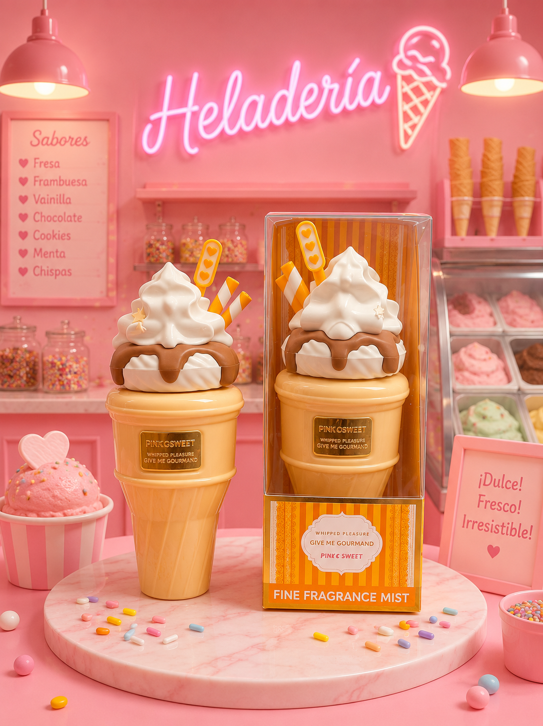 Fragancia helado arabe palomitas, caramelo salado