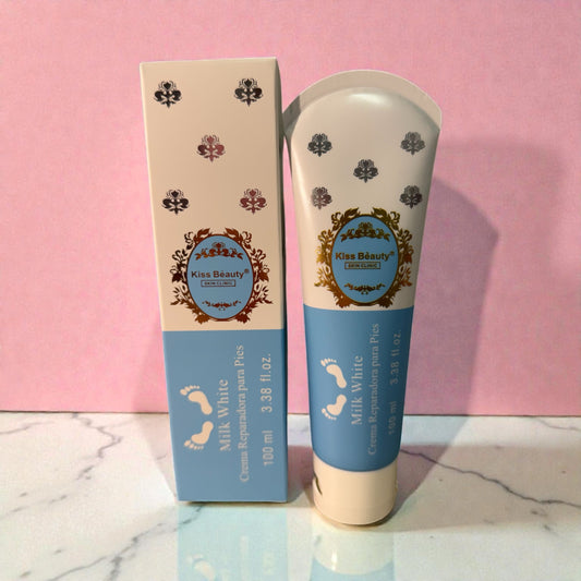Crema reparadora para pies bianco latte
