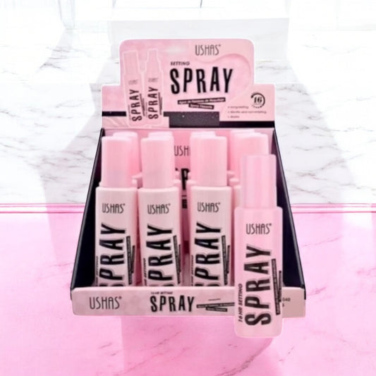 Spray fijador de maquillaje efecto matte
