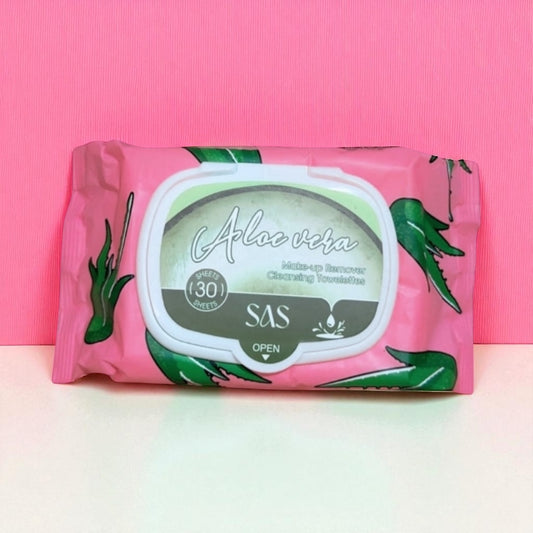 Toallitas desmaquillantes aloe vera