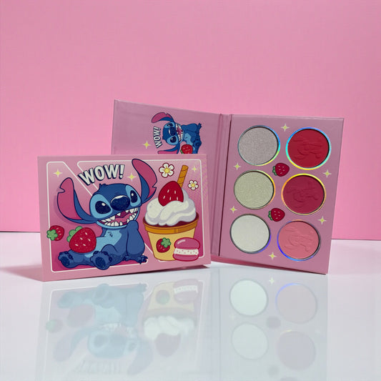 Paleta stitch colorete + iluminador