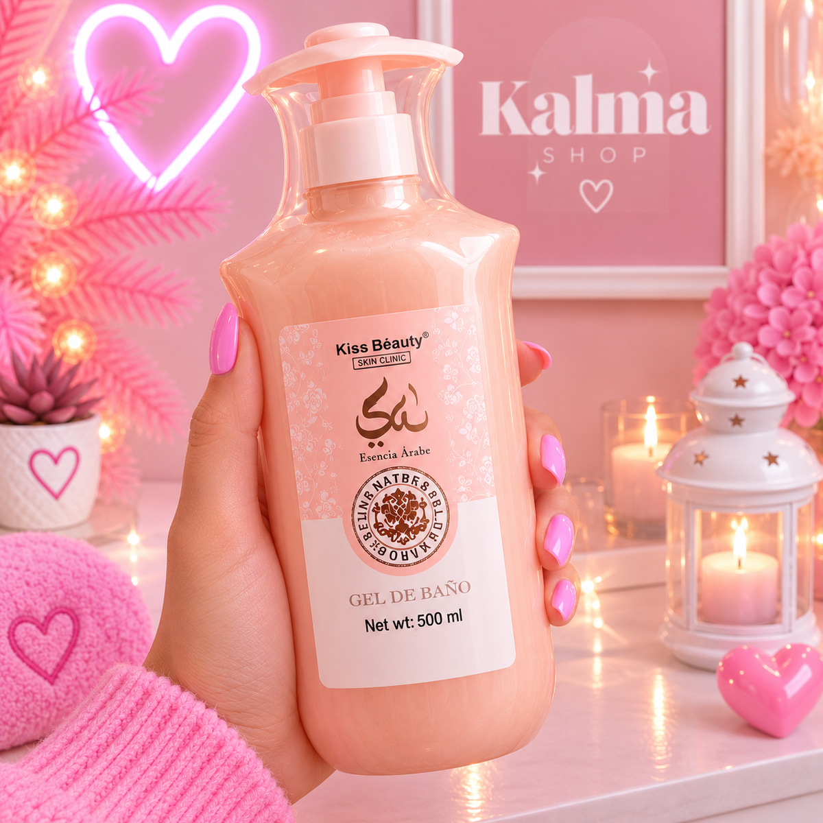 Gel de ducha arabe rosa