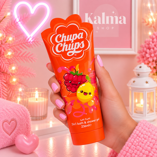 2 en 1 shampo + gel de ducha tuti fruti chupa chups