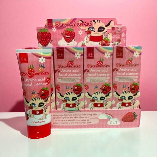 Limpiador facial en crema cosmética coreana