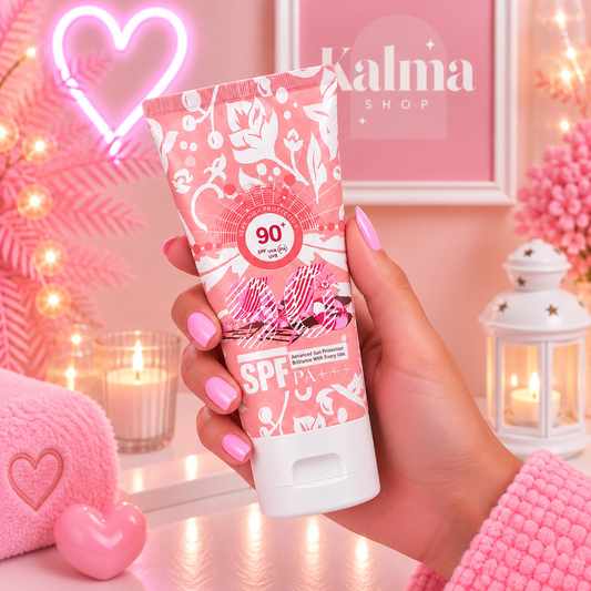 Protección solar cuerpo y cara arabe rosa